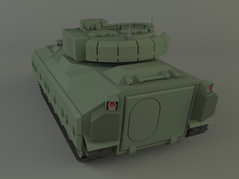 M2布拉德利坦克 3D 模型