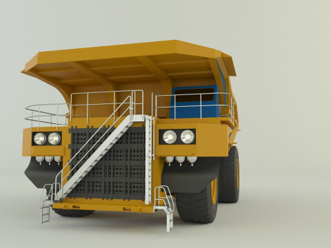 Big Mining Truck Modelo 3D