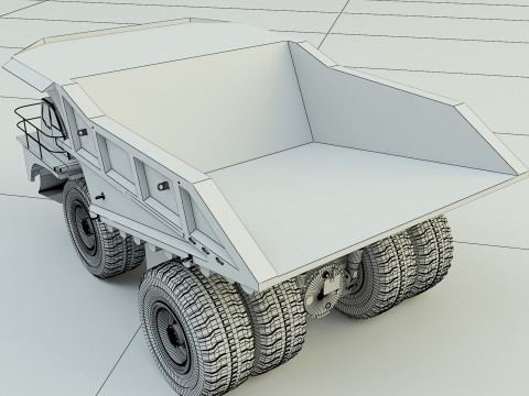 Big Mining Truck Modelo 3D