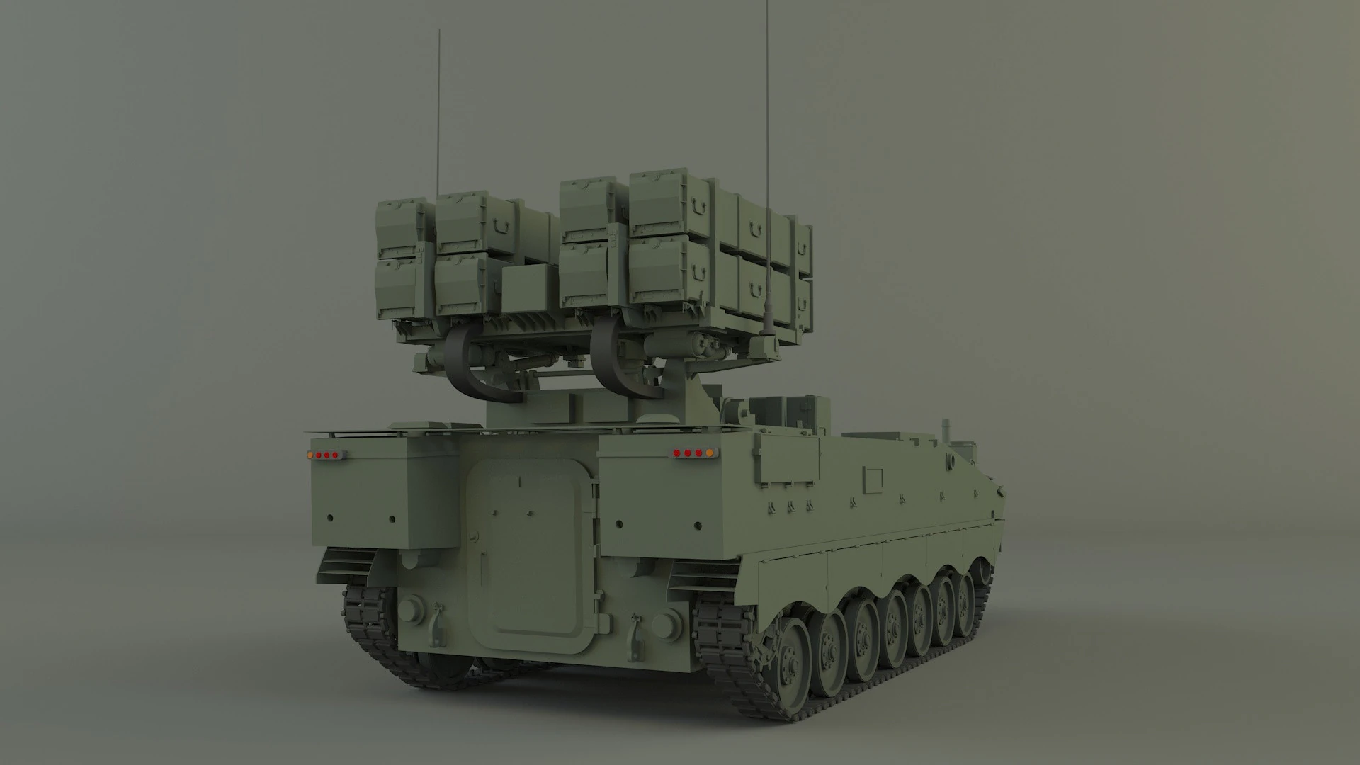 Nti tank missile carrier aft-10 3D Model .c4d .max .obj .3ds .fbx .stl .blend 