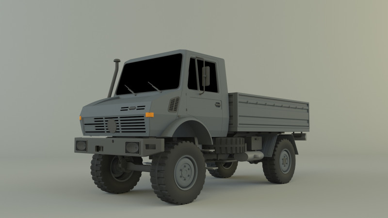 Off-road truck 3D Model .c4d .max .obj .3ds .fbx .stl .blend