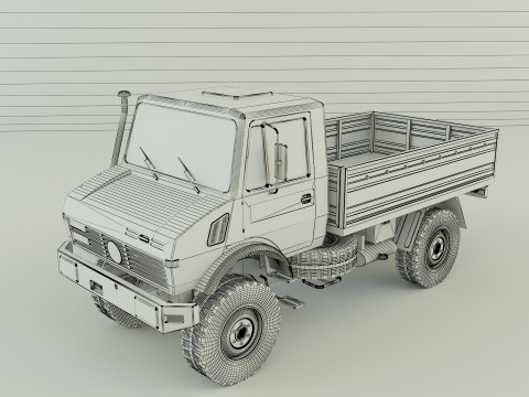 Off-road truck 3D Model