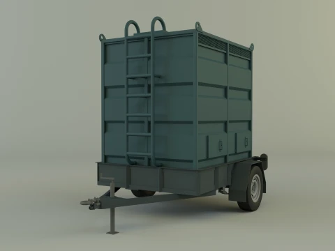 Trailer 68 model 3D Model