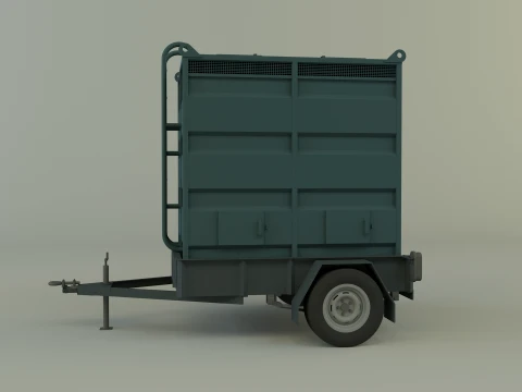 Trailer 68 model 3D Model