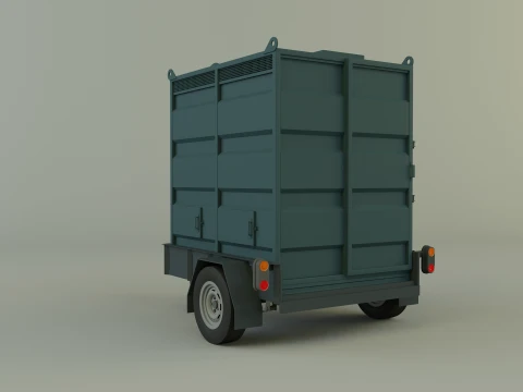 Trailer 68 model 3D Model