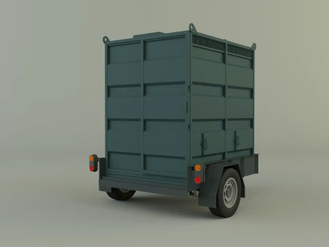 Trailer 68 model 3D Model