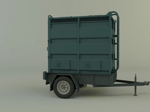 Trailer 68 model 3D Model