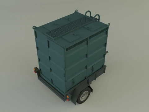 Trailer 68 model 3D Model