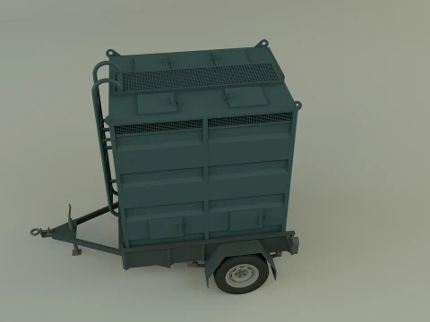 Trailer 68 model 3D Model