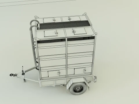 Trailer 68 model 3D Model