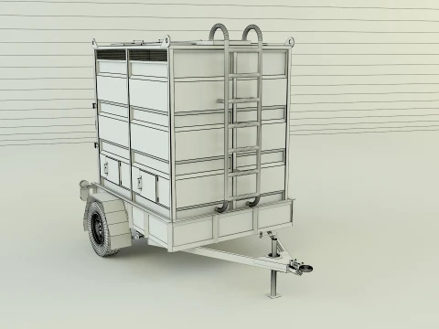 Trailer 68 model 3D Model