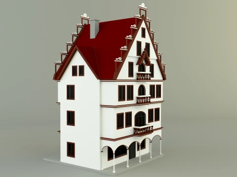 Vollmer building 3D Model