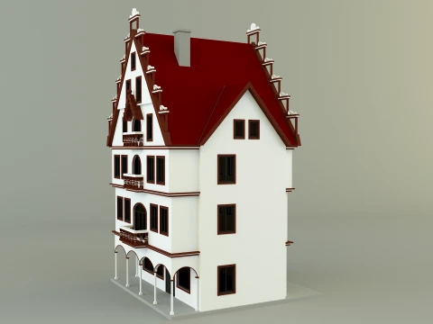Vollmer building 3D Model