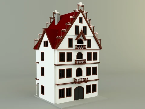 Vollmer building 3D Model