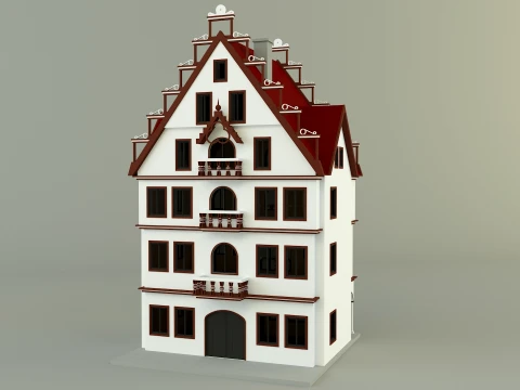 Vollmer building 3D Model
