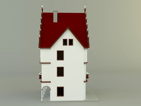 Vollmer building 3D Model