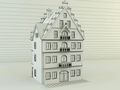 Vollmer building 3D Model