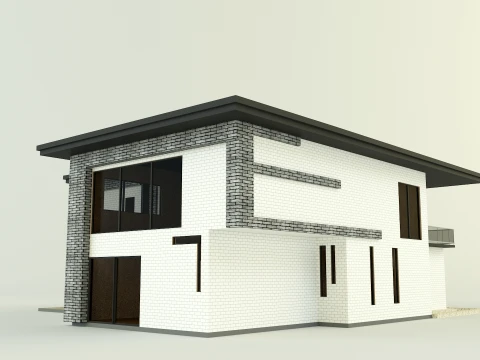 Modern villa 365 3D Model