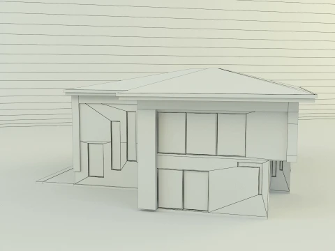 Modern villa 365 3D Model
