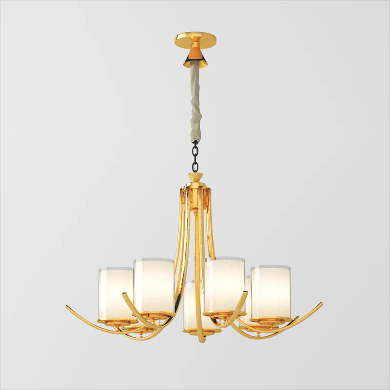 modern chandelier00 3D Model .c4d .max .obj .3ds .fbx .stl .blend 