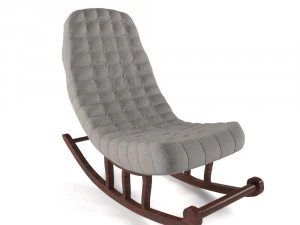 sof&aacute; mecedora Modelo 3D