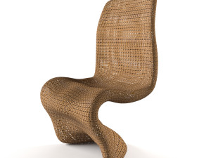 wicker chair 3D Model