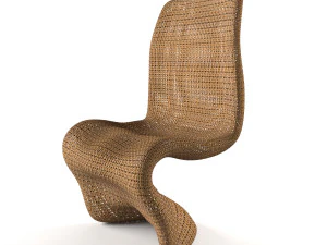 hasır koltuk 3D Model