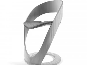 modern chair01 3D Model