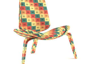 modern chair 3D Модель