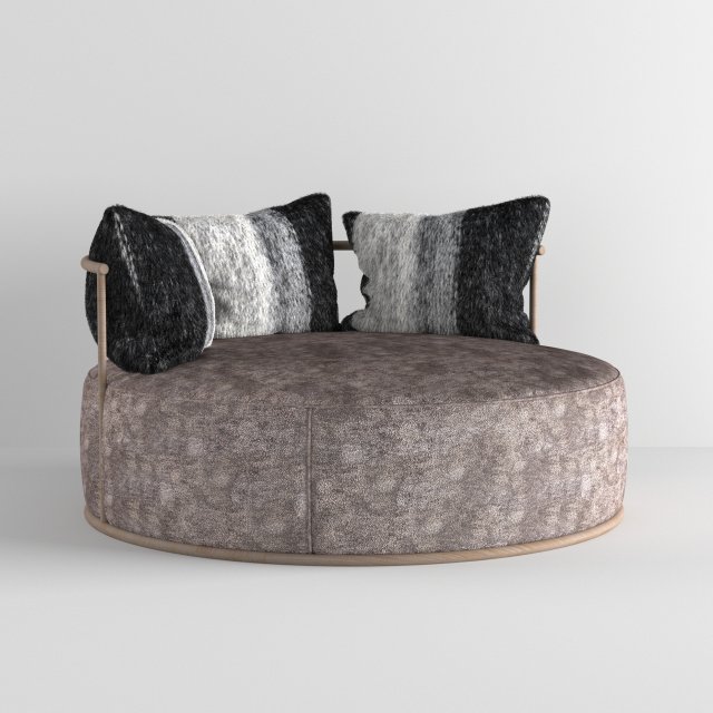 modern sofa 3D 模型 .c4d .max .obj .3ds .fbx .stl .blend 
