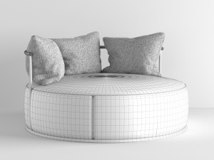 modern sofa 3D 模型