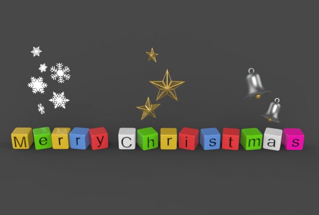 christmas decoration Modelo 3D .c4d .max .obj .3ds .fbx .stl .blend 
