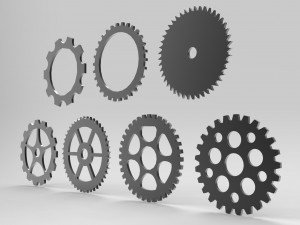 gear 3D 模型
