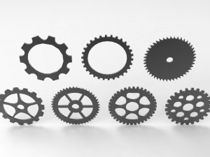 gear Modelo 3D
