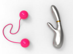2 adult toy Plug 3D Модель