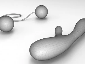 2 adult toy Plug 3D Model