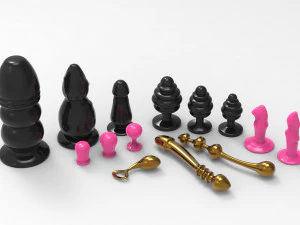 14 adult toy plug Model 2022 3D Model