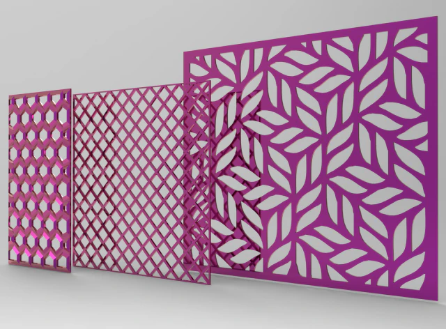 Перегородкова панель 3D Модель .c4d .max .obj .3ds .fbx .stl .blend 