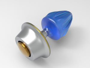 Glass adult toy 3D Model