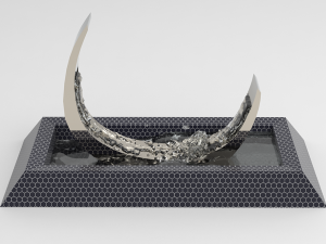 5 model Fountain Model 3D