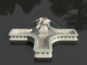 Fountain 1 Model 3D