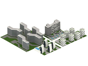 City Building 3Dモデル