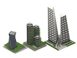 City Building 3Dモデル