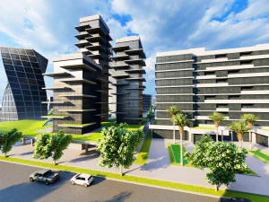 City Building 3D Model