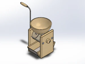 mesin penghancur Model 3D