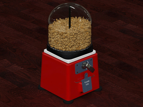 Peanut dispenser 3D मॉडल