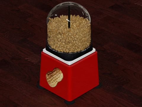 Peanut dispenser 3D मॉडल