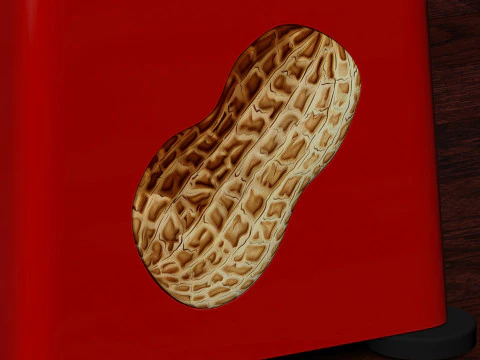 Peanut dispenser 3D Model