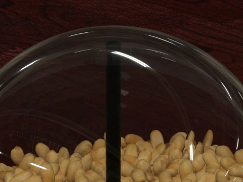 Peanut dispenser 3D Model