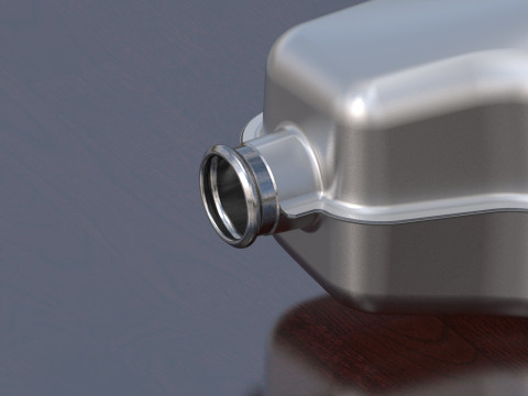Rear muffler Modèle 3D
